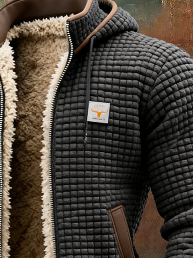 JASPER | Quilted fleece jacket