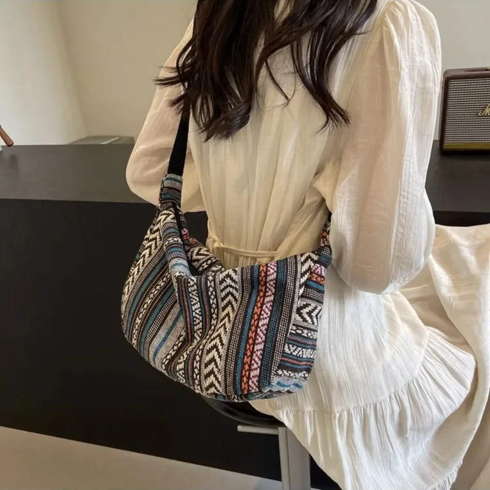 FLORENCE | Crossbody bag with tribal pattern