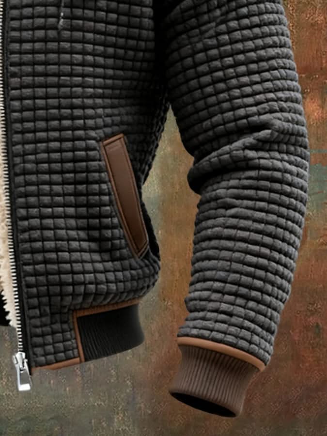 JASPER | Quilted fleece jacket