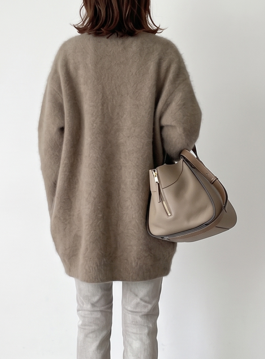 CHARLOTTE | Long cashmere cardigan