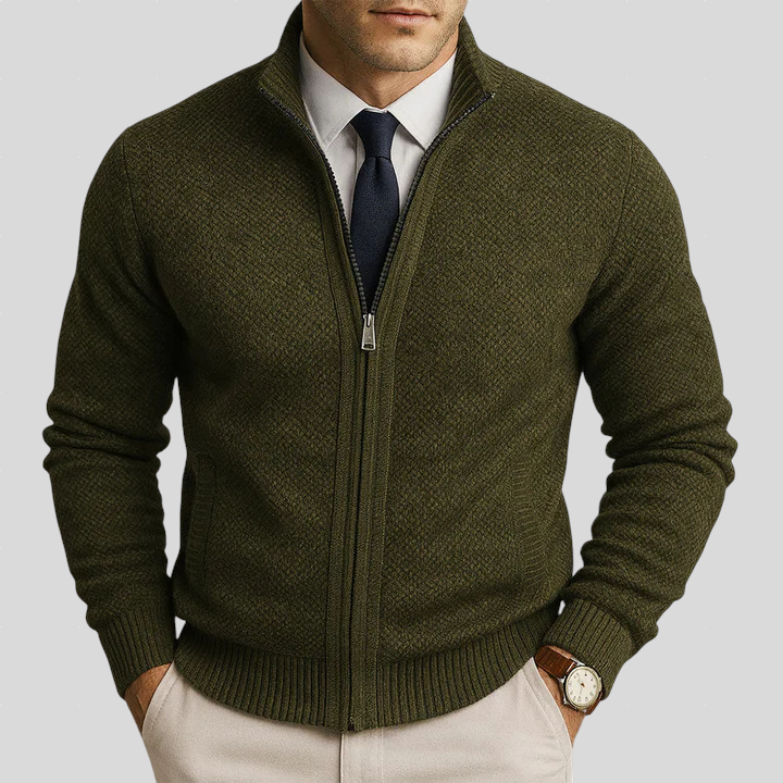 JASPER | Zip-up cardigan