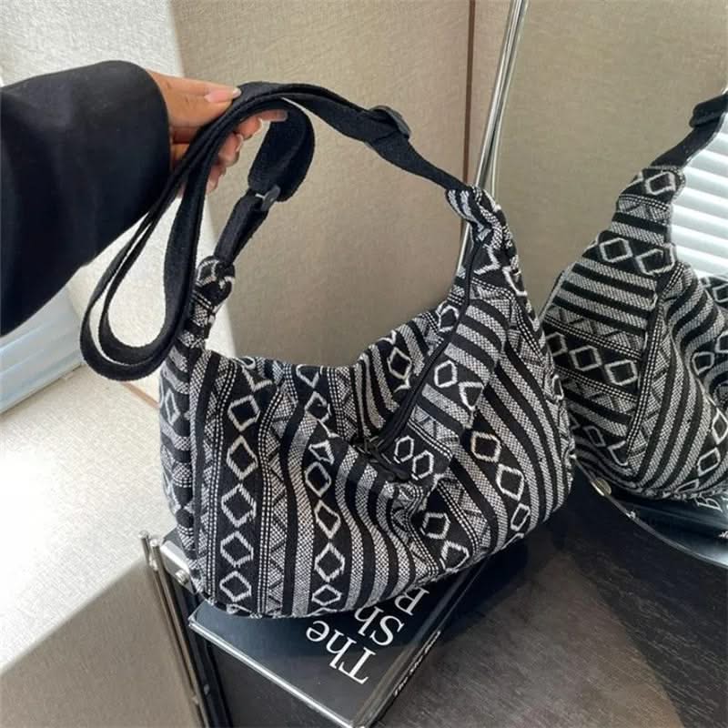 FLORENCE | Crossbody bag with tribal pattern