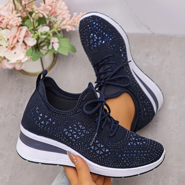 BONNIE | Orthopedic sneakers with sparkling detail