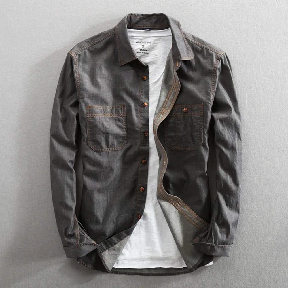 HARLOW | Classic shirt with chest pockets
