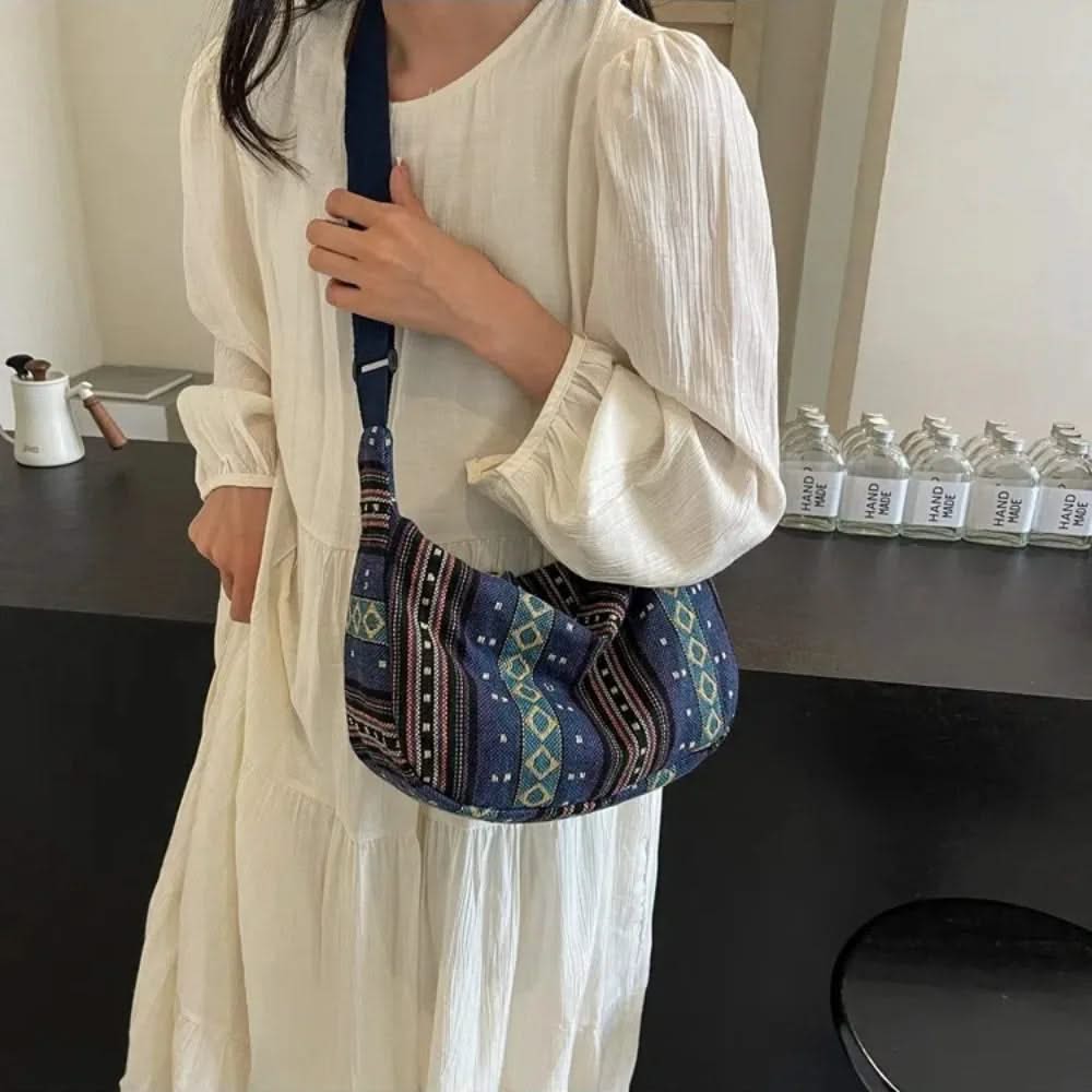 FLORENCE | Crossbody bag with tribal pattern
