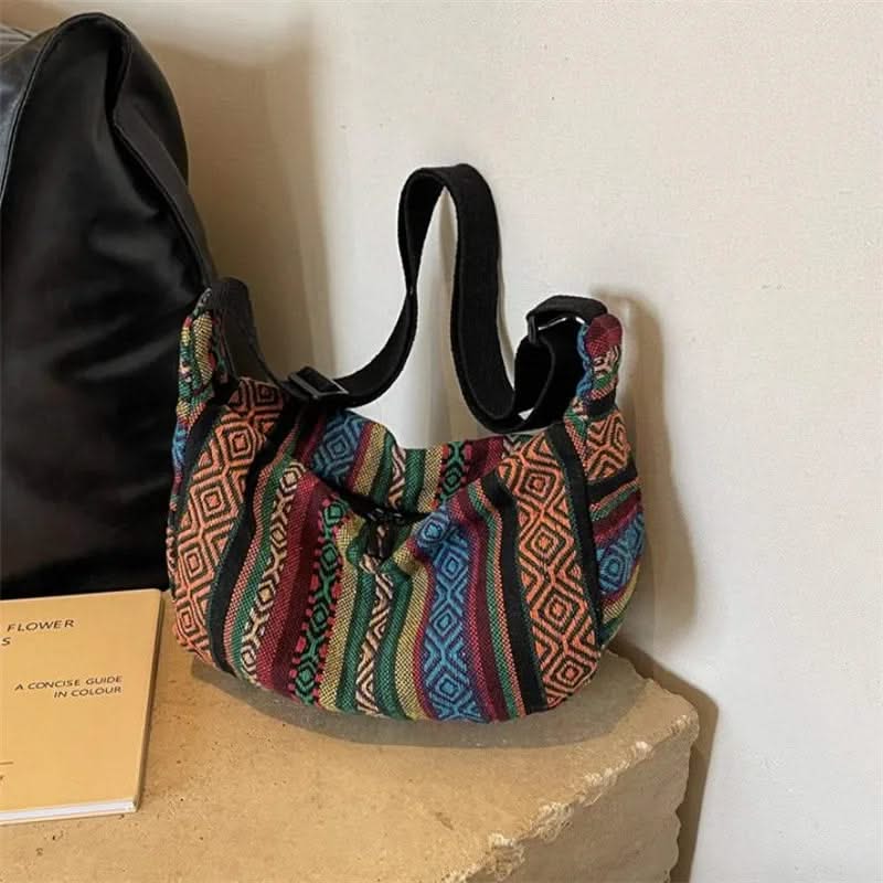 FLORENCE | Crossbody bag with tribal pattern