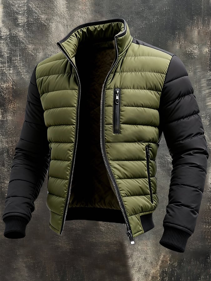 BLAKE | Quilted zip jacket