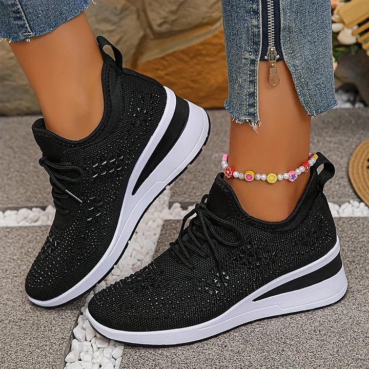 BONNIE | Orthopedic sneakers with sparkling detail