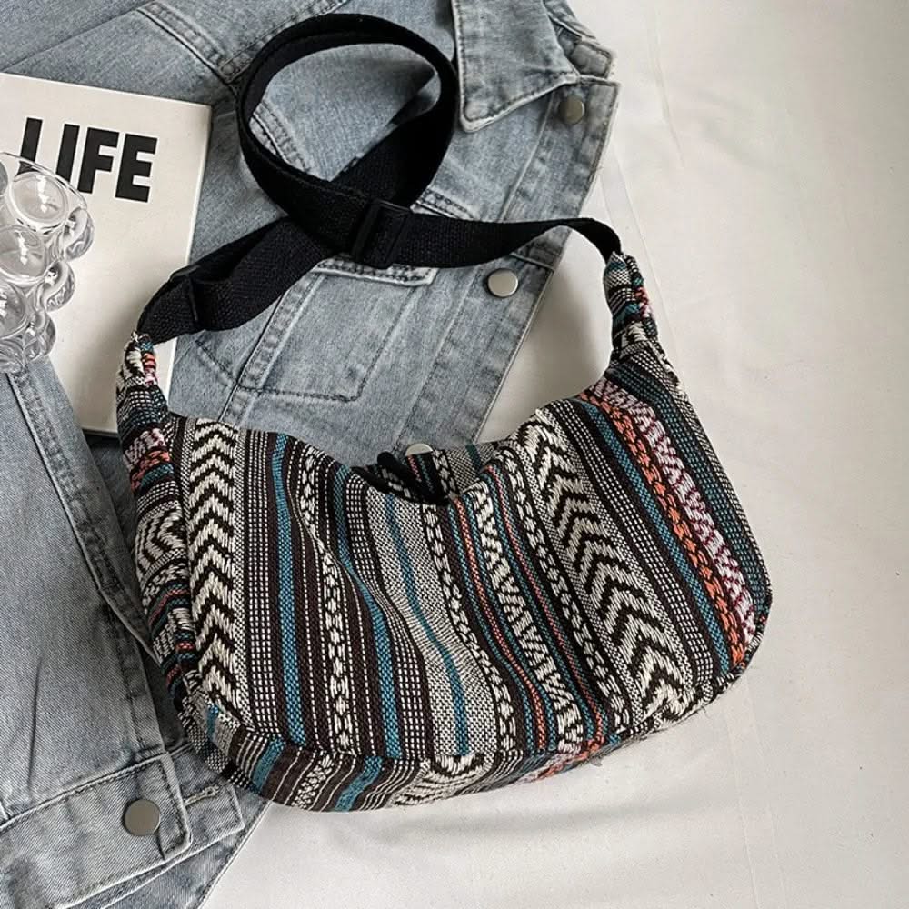 FLORENCE | Crossbody bag with tribal pattern