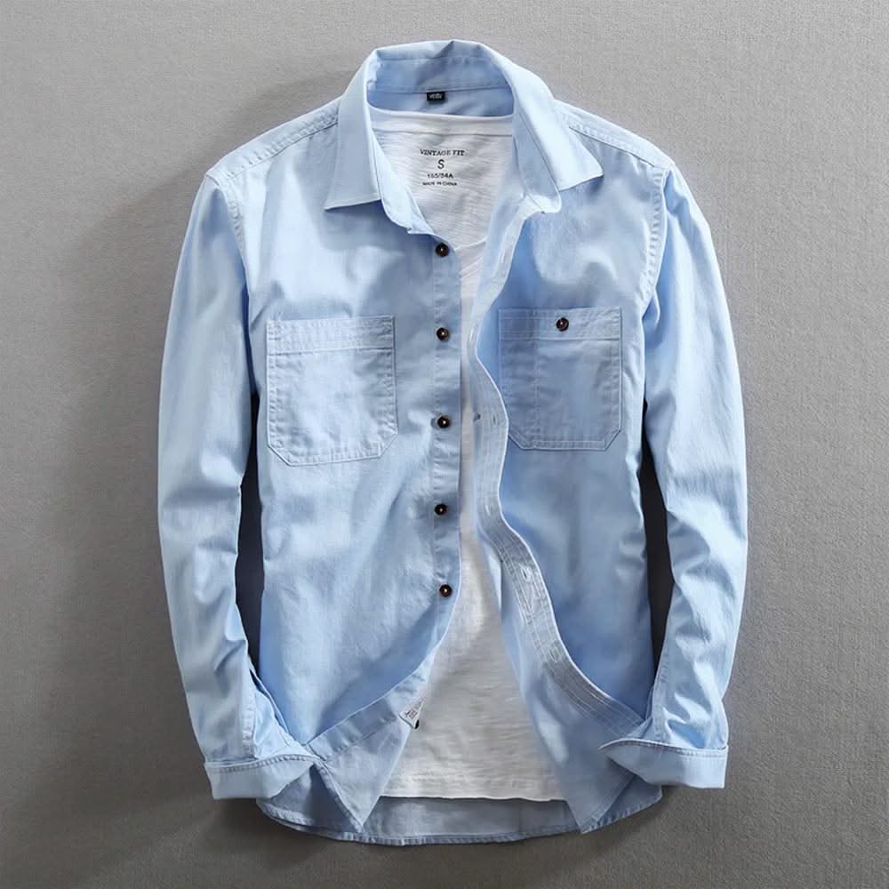 HARLOW | Classic shirt with chest pockets