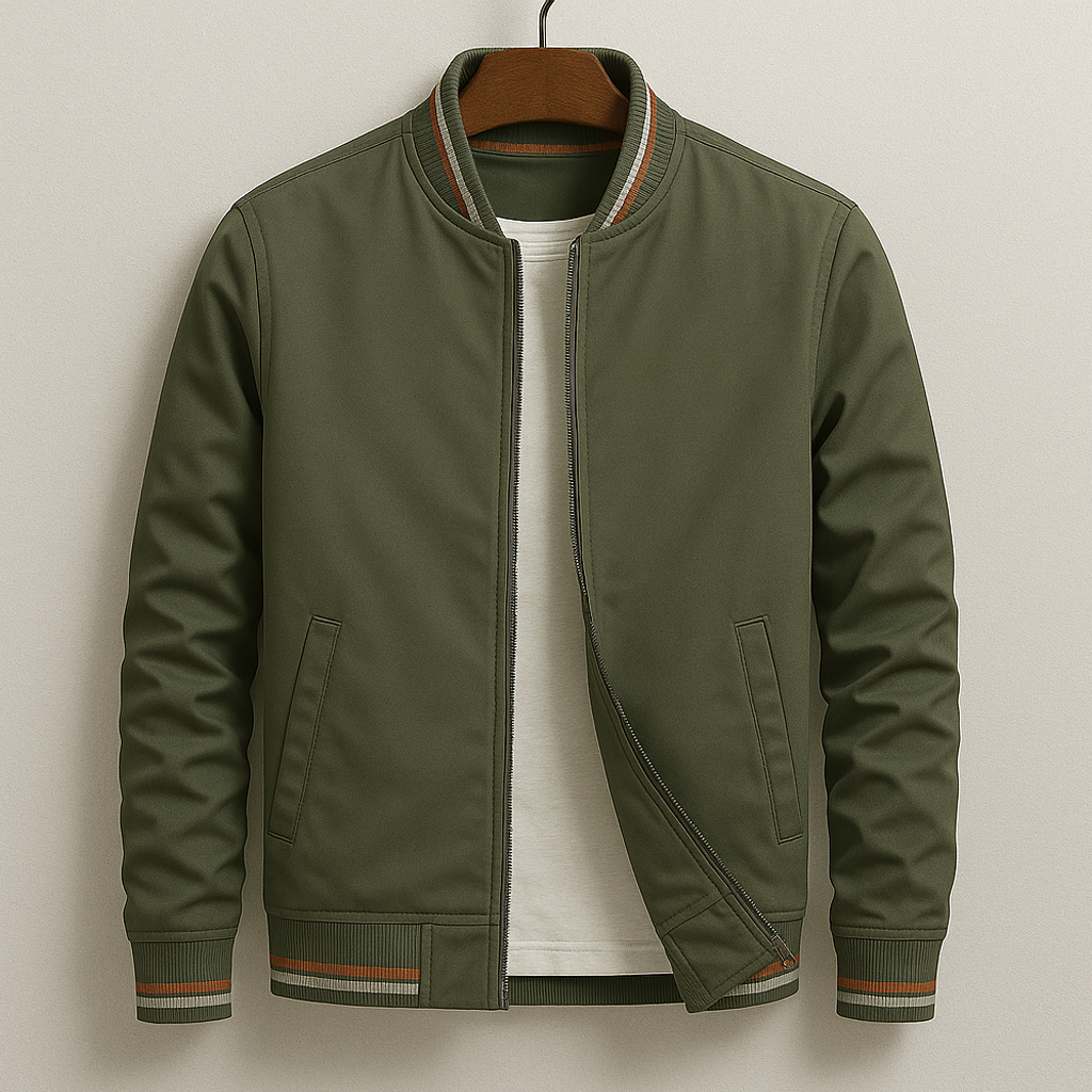 COLTON | Jacket with ribbed trims