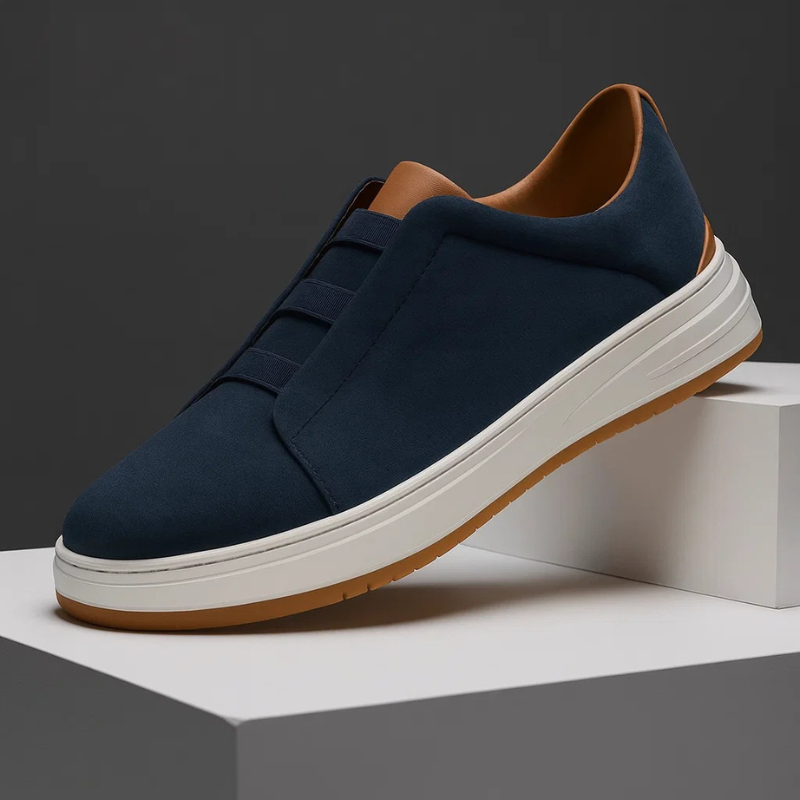 CALDER | Sneaker with suede upper