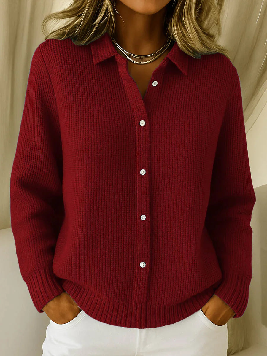 MAEVE | Knitted cardigan with button front