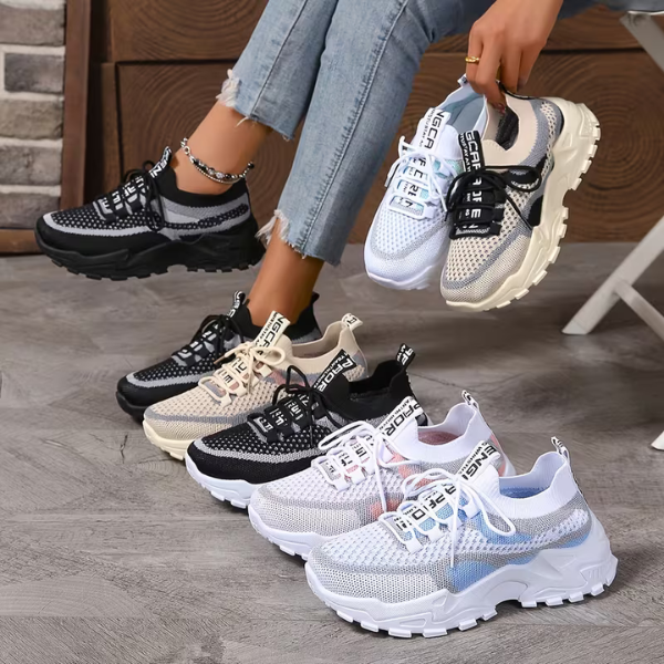 GRACE | Sneakers with breathable mesh upper