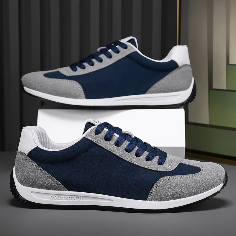 LYON | Retro sneaker with suede panels