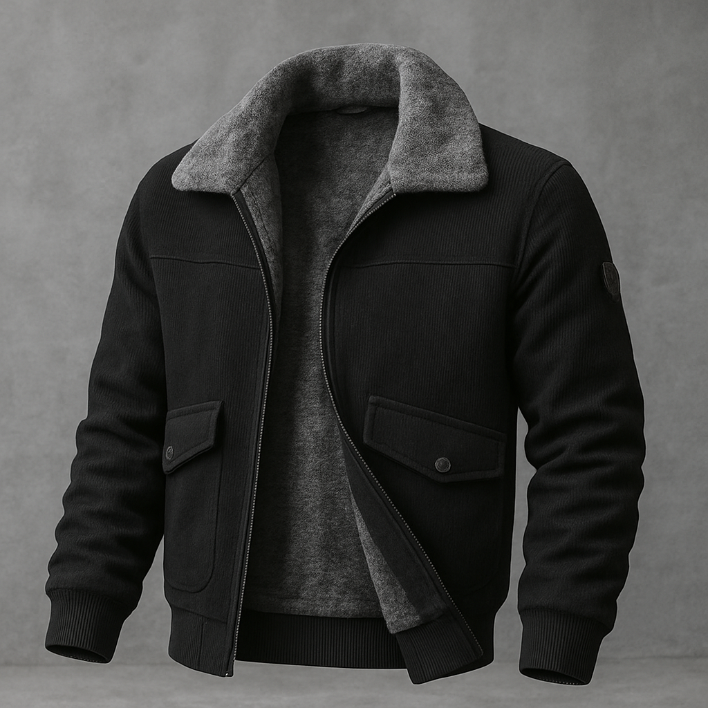 RIVELLO | Jacket with faux-fur lining