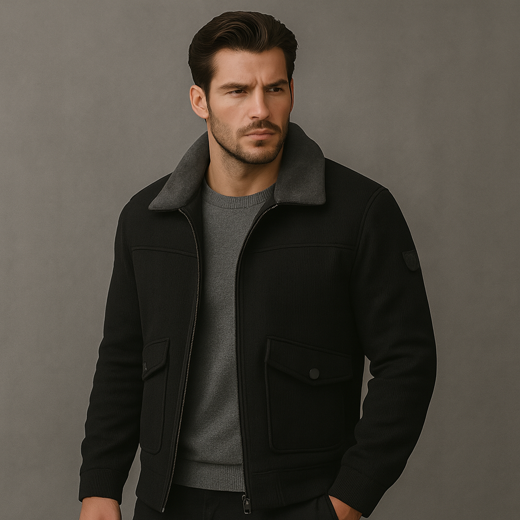 RIVELLO | Jacket with faux-fur lining
