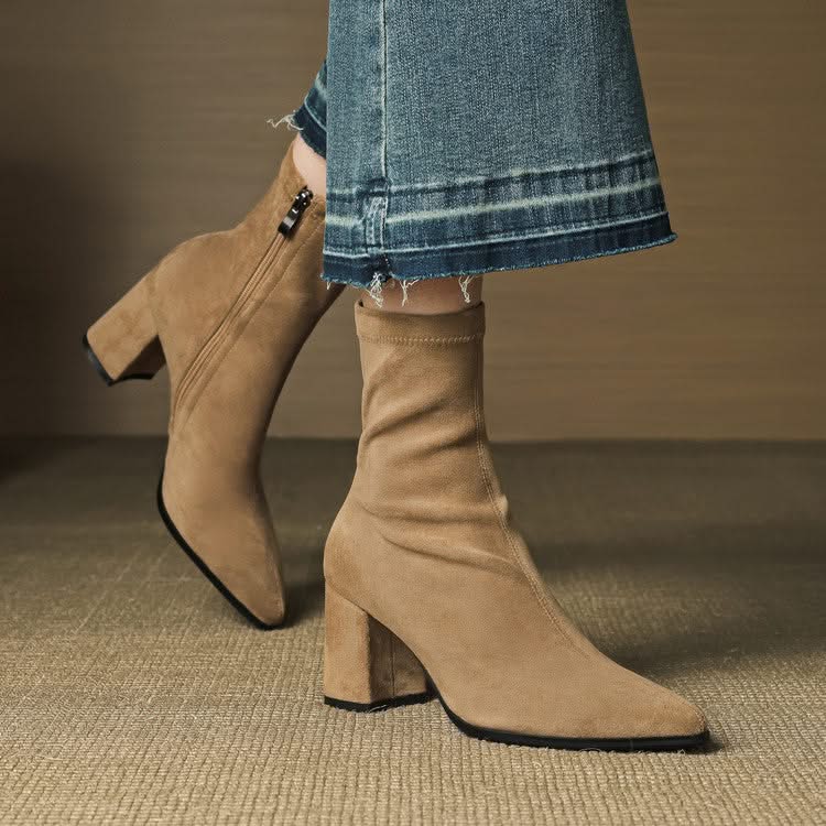 SIENNA | Ankle boots with block heel