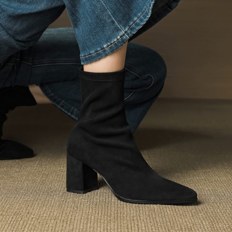 SIENNA | Ankle boots with block heel