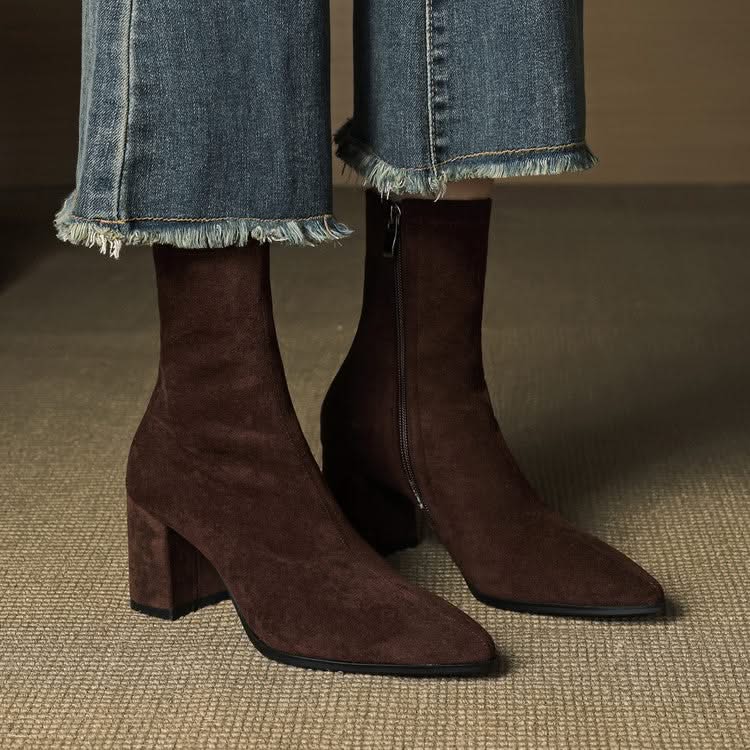 SIENNA | Ankle boots with block heel