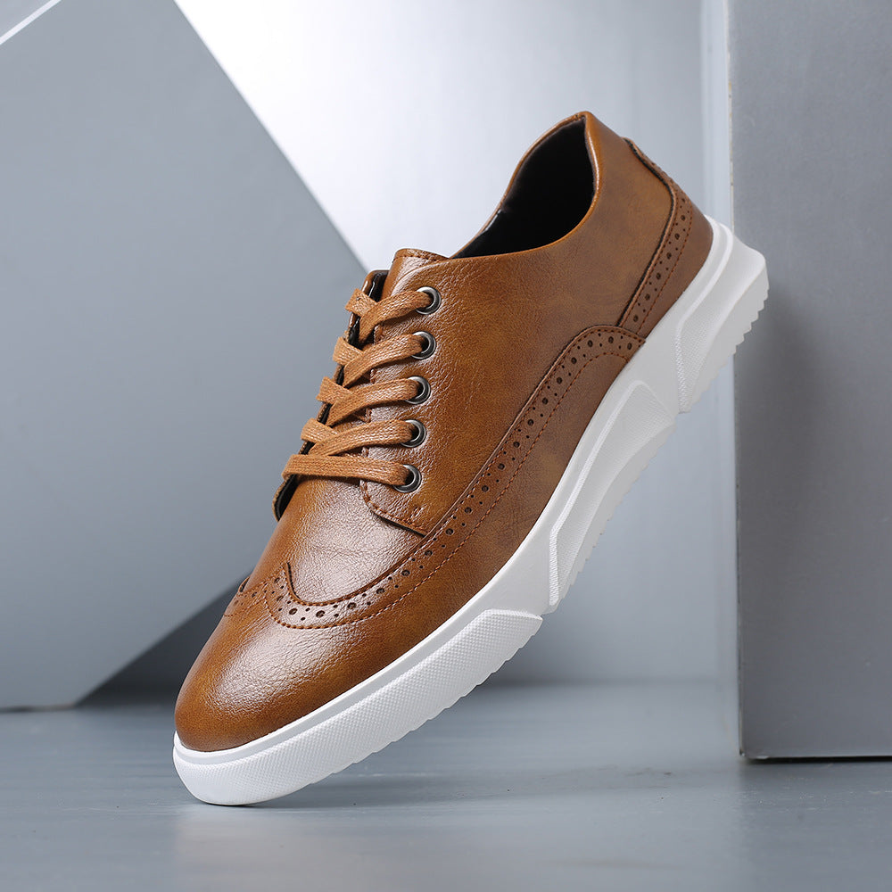 CALDWELL | Sneakers with brogue detailing