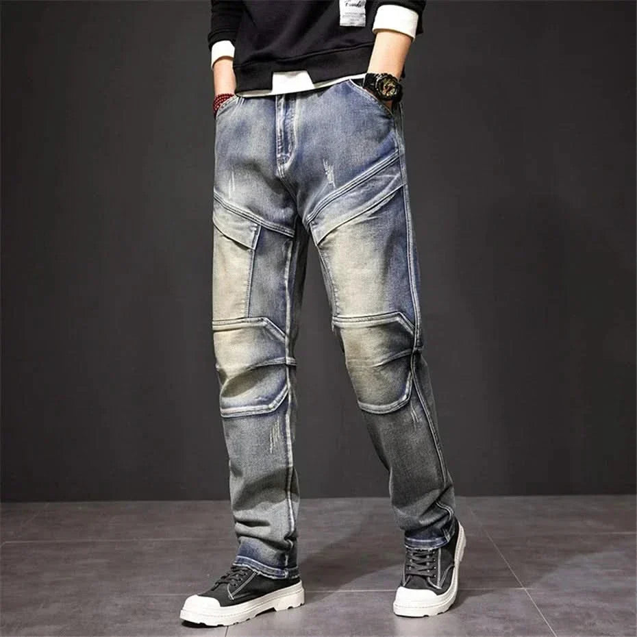 ROCCO | Straight jeans with faded finish