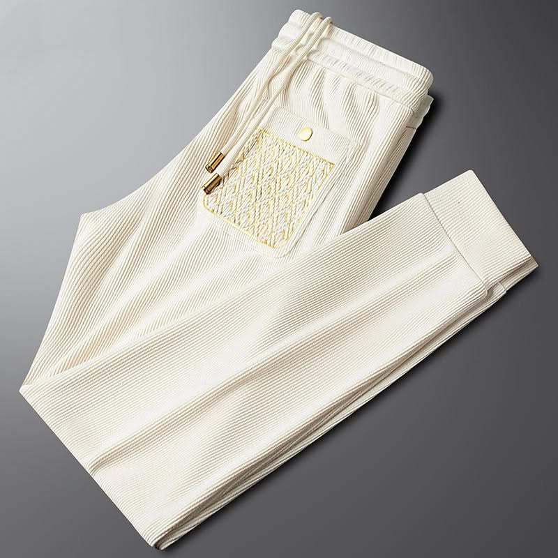 CAVO | Pants with ribbed texture