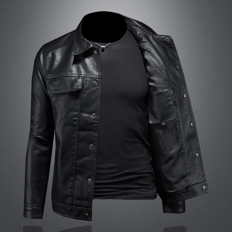 CAMDEN | Leather jacket with tailored fit