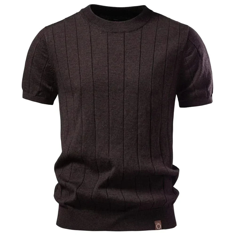 HARWICK | T-shirt with stripe detail