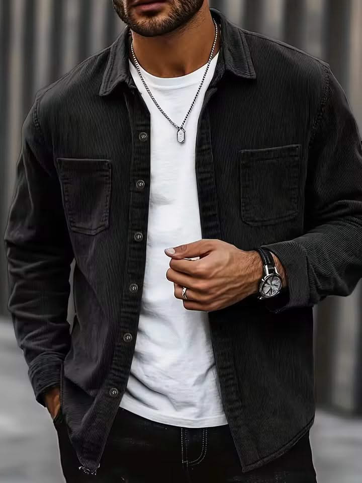 HARRIS | Corduroy shirt-jacket