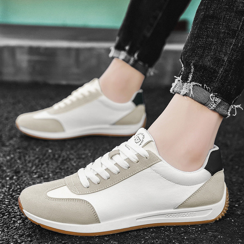 LYON | Retro sneakers with suede overlay