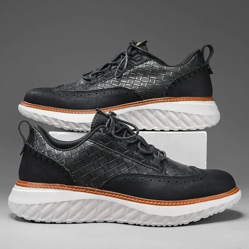 ALDEN | Leather sneaker with orthopedic insole
