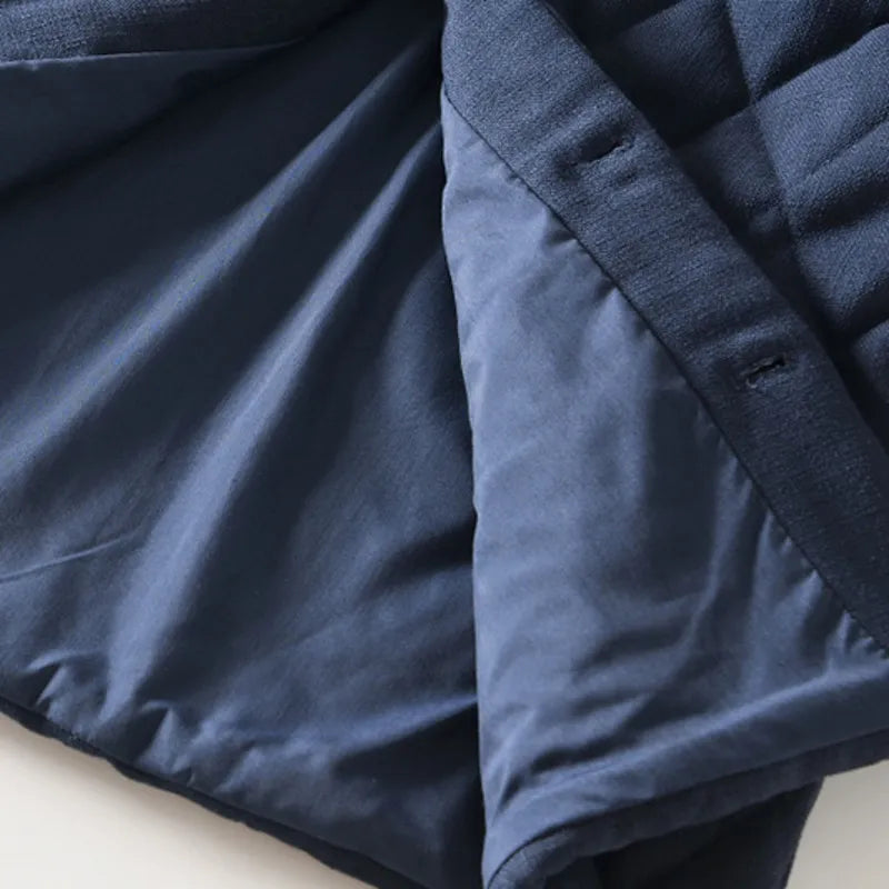 KINGSLEY | Quilted jacket with button front