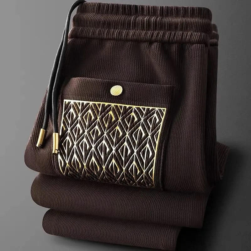 CAVO | Pants with ribbed texture