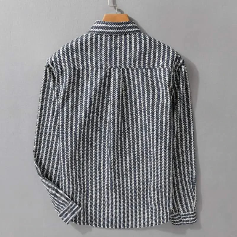 HALDRIN | Layered shirt with dual hem