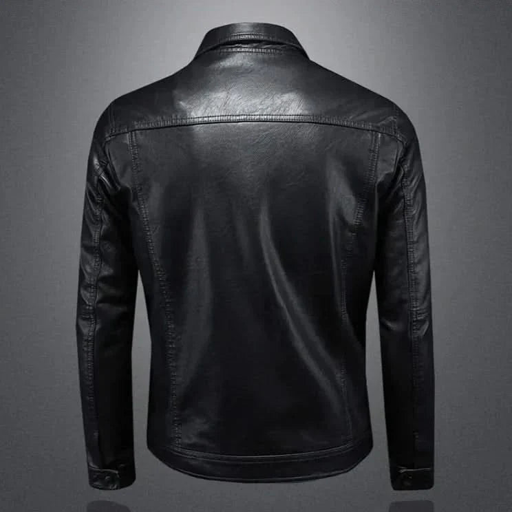 CAMDEN | Leather jacket with tailored fit