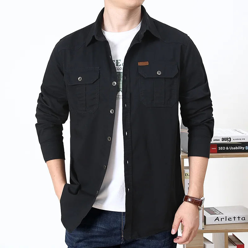 TAVREN | Shirt with utility pockets