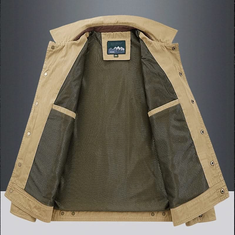 CALDWELL | Field jacket with snap-up closure