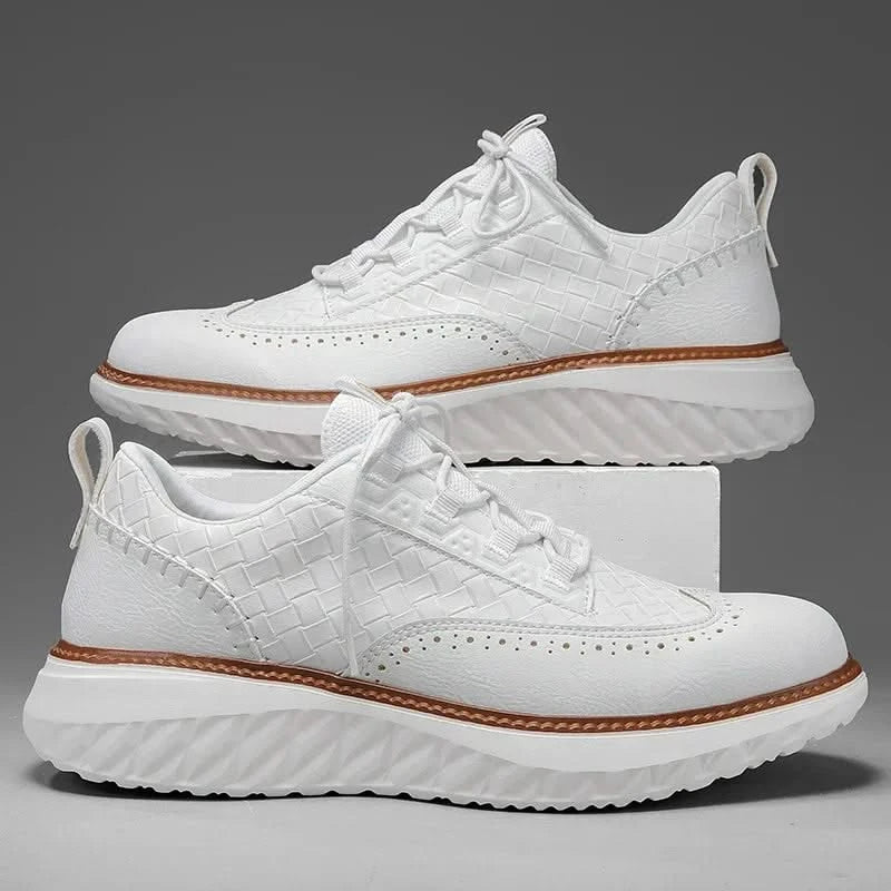 ALDEN | Leather sneaker with orthopedic insole