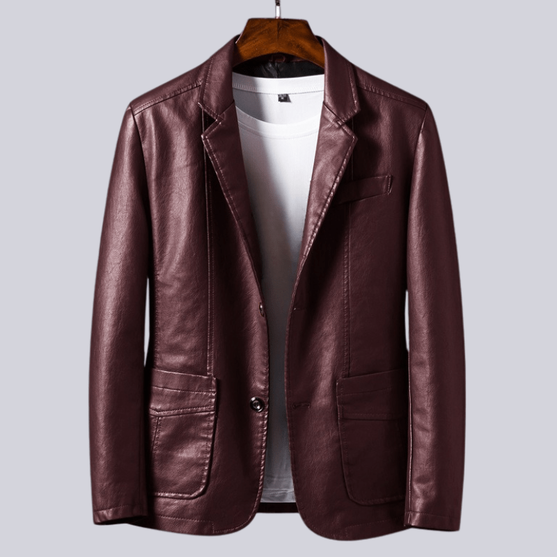 BLACKREACH | Leather jacket with pockets