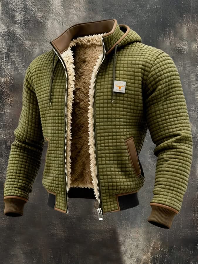 JASPER | Quilted fleece jacket