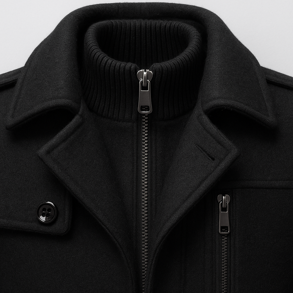 ANGELO | Winter coat with two-layer design