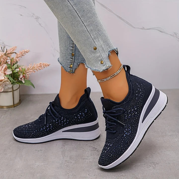 BONNIE | Orthopedic sneakers with sparkling detail