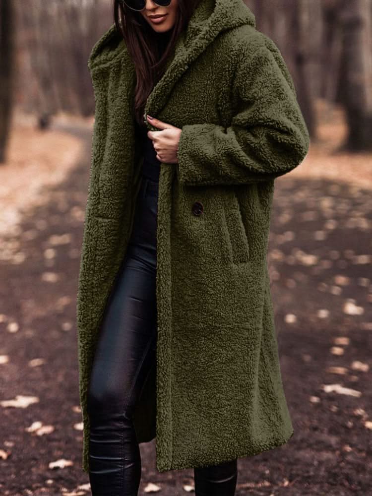 ASHFORD | Quilted coat with button front