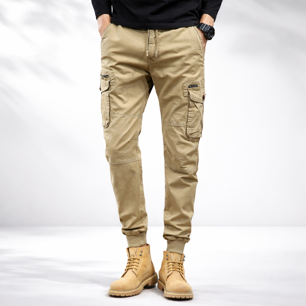 WADE | Cargo joggers with elasticated cuffs