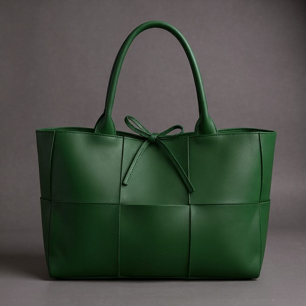 SIENNA | Tote bag with bow detail