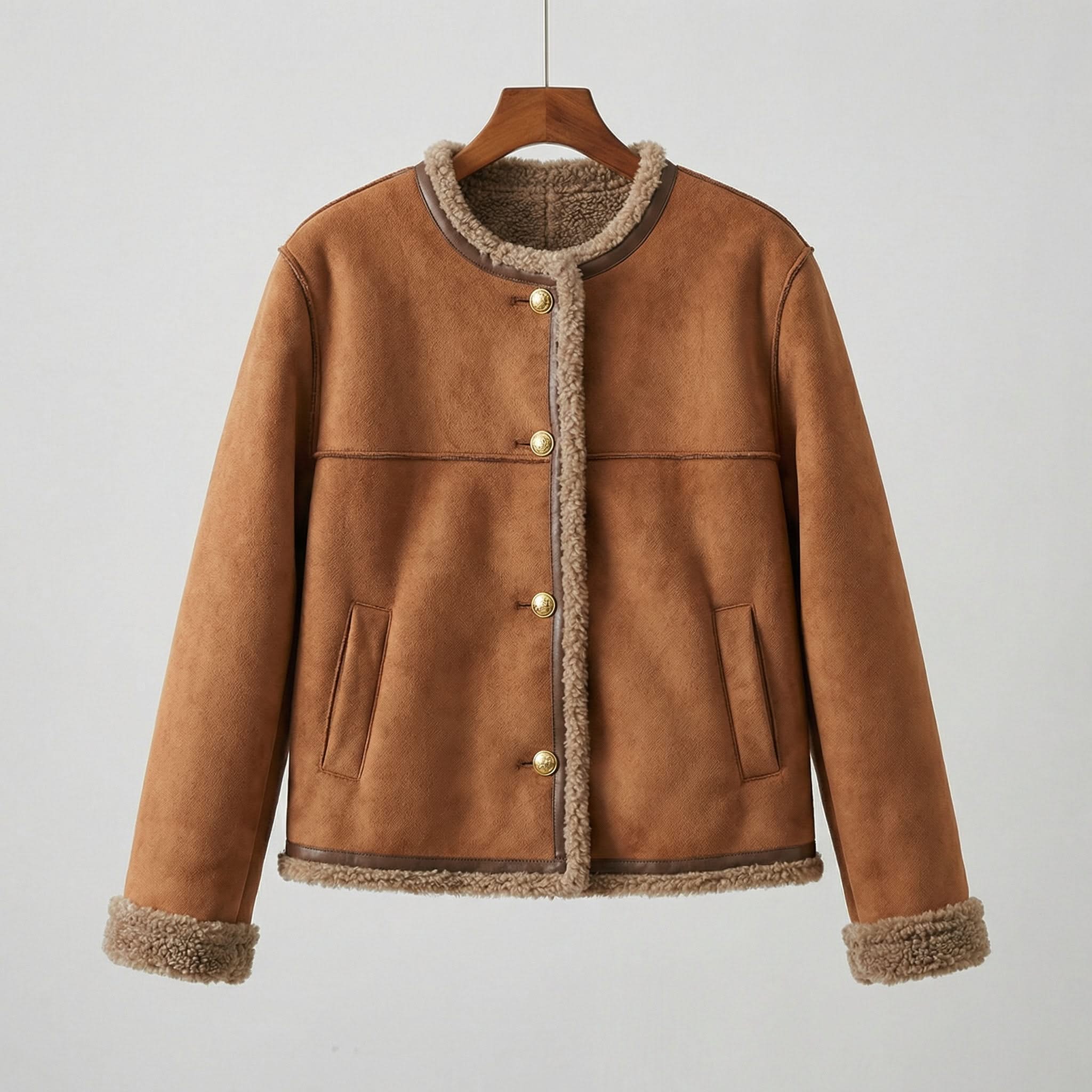 RUBY | Shearling-lined jacket
