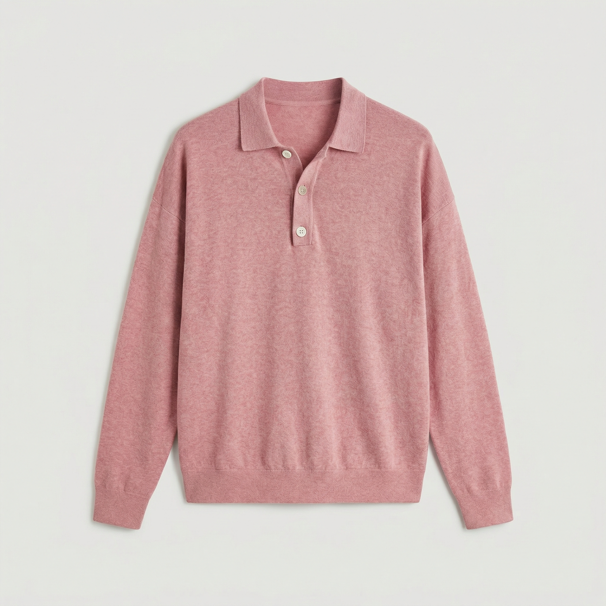 CORVIN | Polo shirt with wool-cotton blend