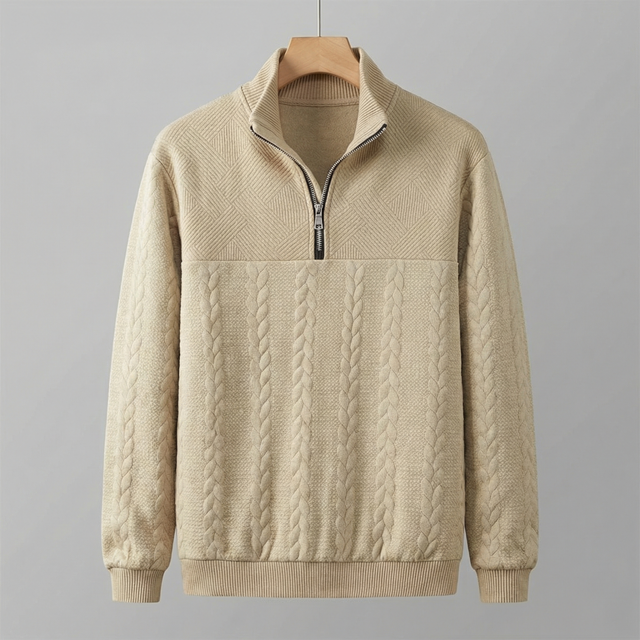 CAMDEN | Quarter zip jumper