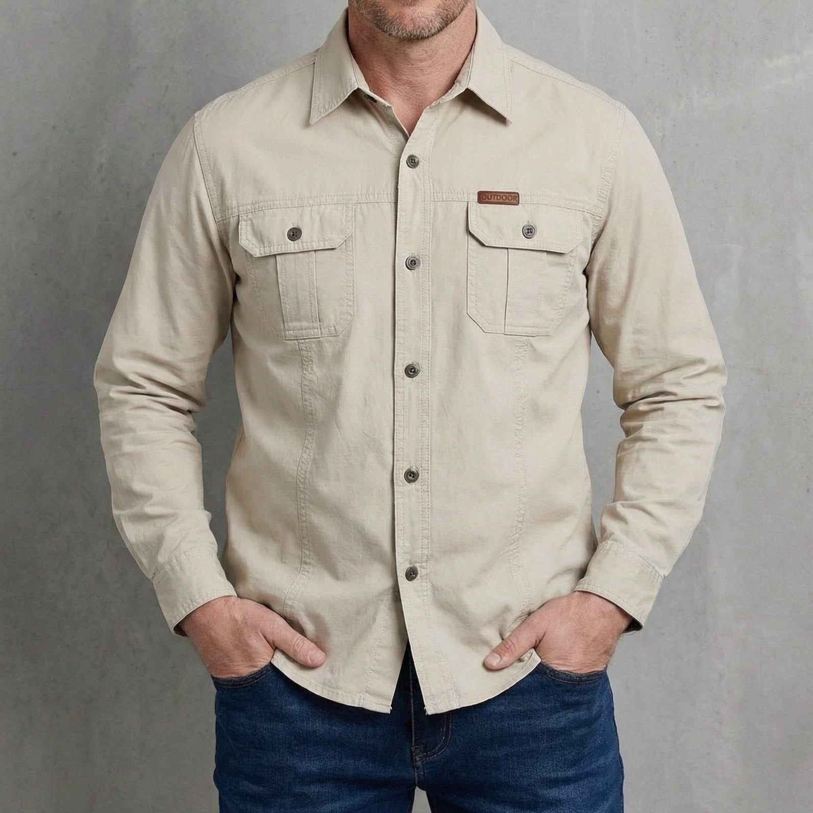TAVREN | Shirt with utility pockets